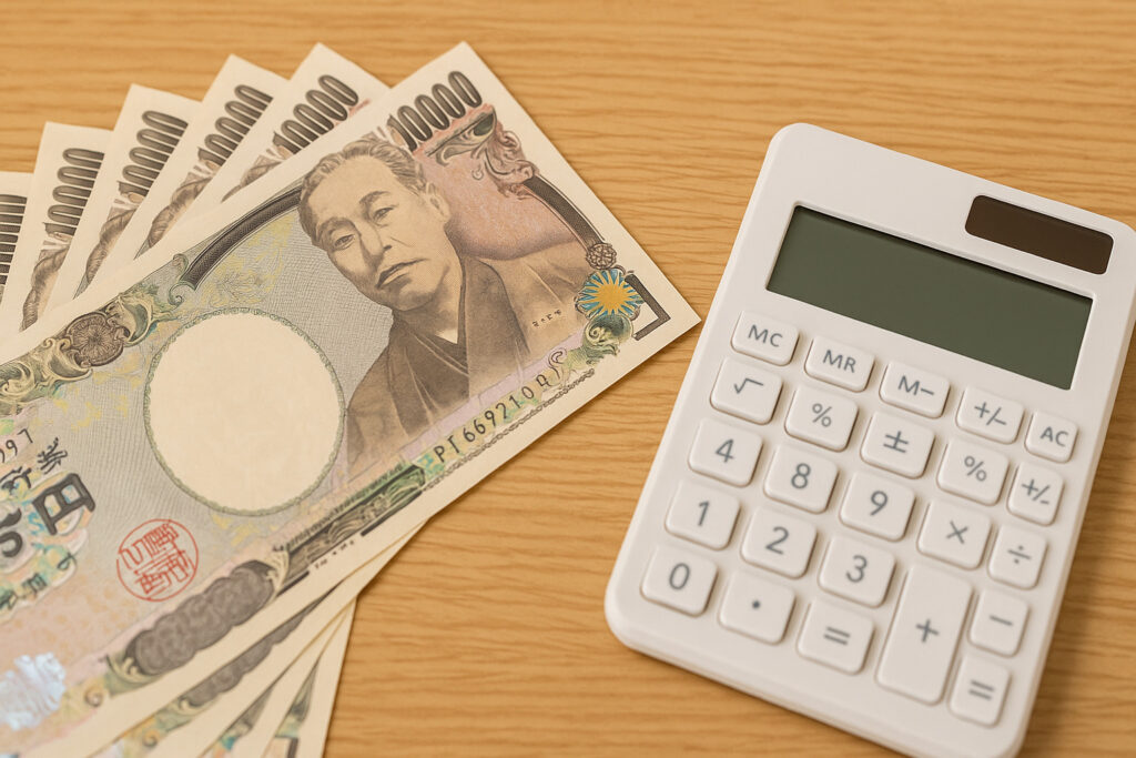 お金と電卓