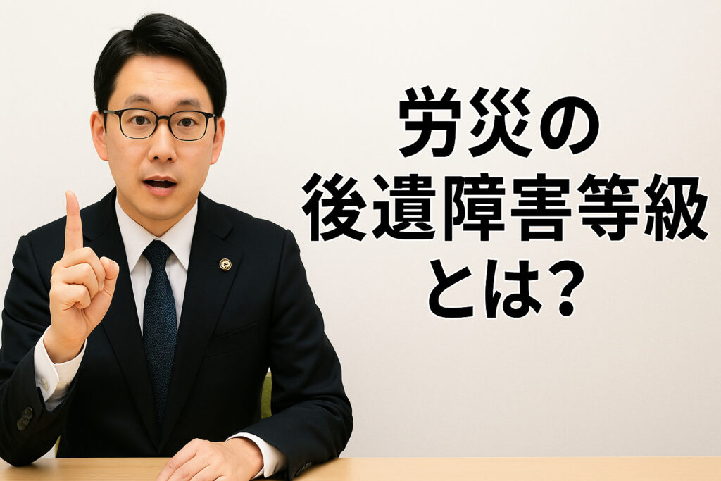 労災の後遺障害等級とは?