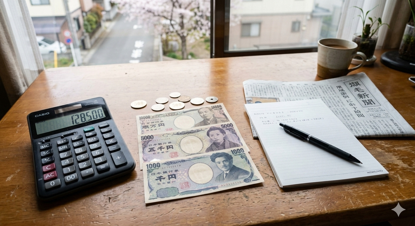 お金と電卓
