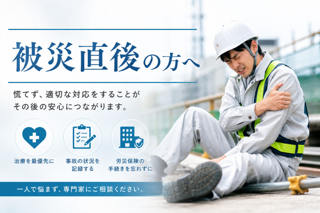 被災直後の方へ